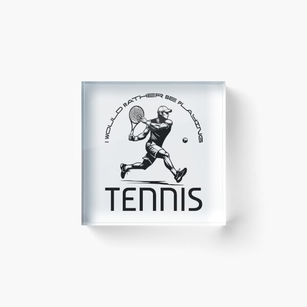 Item preview, I Would Rather Be Playing Tennis - Retro Tennis Player Sports Quote designed and sold by Abaseen.
