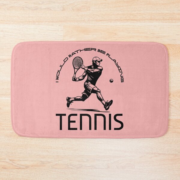 Item preview, I Would Rather Be Playing Tennis - Retro Tennis Player Sports Quote designed and sold by Abaseen.
