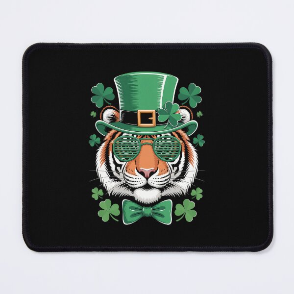 Item preview, Tiger with Leprechaun hat st patricks day designed and sold by Moon-Ape.