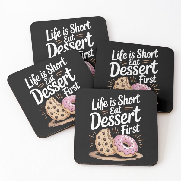 Artikelvorschau, Dessertliebhaber, das Leben ist kurz, esst Desserts! (Erste Ausgabe) entworfen und verkauft von mandiana.