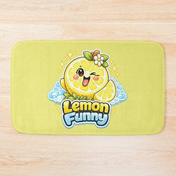 Aperçu de l'œuvre Lemon Funny – Citron kawaii drôle | Cute Funny Lemon Kawaii Design créée et vendue par apanoracar.