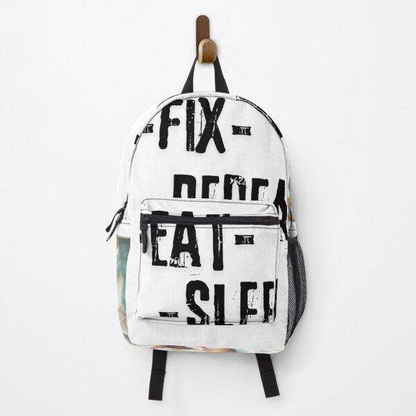 Item preview, Eat Sleep Fix Repeat – Funny Mechanic Quote | Repair Life Humor Design designed and sold by HELLONAAH.