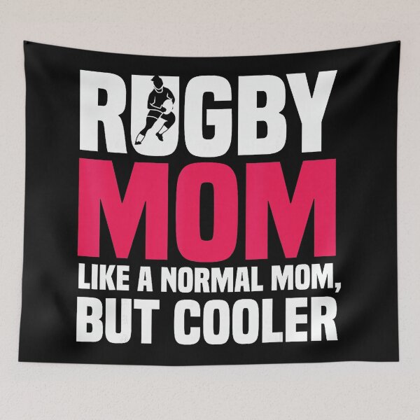 Item preview, Rugby Mom Like a Normal Mom But Cooler Funny Sports  designed and sold by GabrieSketcham.