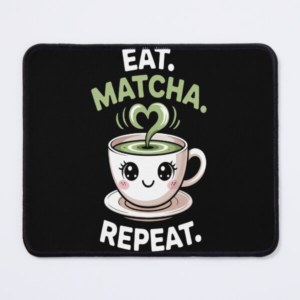 Item preview, Eat Sleep Matcha Repeat designed and sold by CottonCandyPrin.