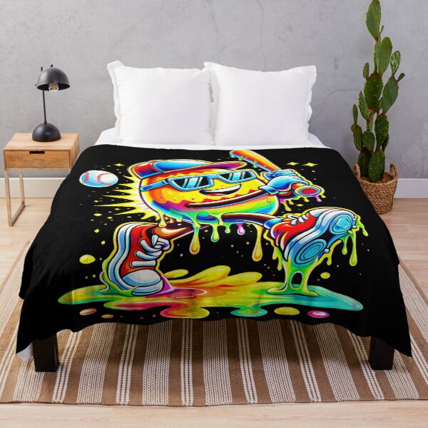Item preview, Dripping Baseball Egg Tie Dye Street Style  designed and sold by miaa-artistshop.