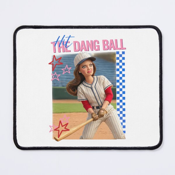 Item preview, Hit The Dang Ball Baseball Mom designed and sold by Denisemichels.