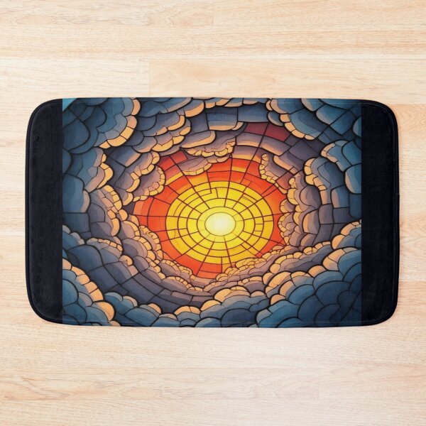 Item preview, Geometric pattern colorful sky design designed and sold by NivyasArtistry.