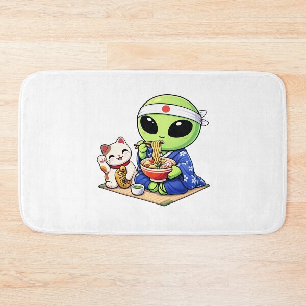 Item preview, Cute Japanese Alien| Kawaii Culture Design designed and sold by fedetrev.