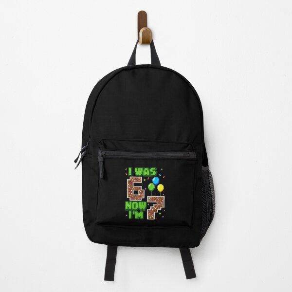 Item preview, I Was 6 Now I’m 7 Pixel Gamer Birthday  designed and sold by FGTV2021.