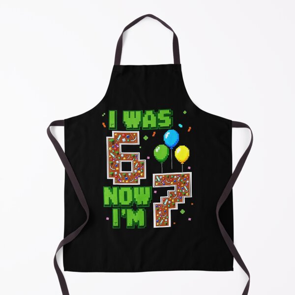 Item preview, I Was 6 Now I’m 7 Pixel Gamer Birthday designed and sold by FGTV2021.