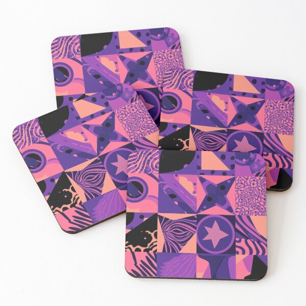 Item preview, Purple Star Pattern  designed and sold by LoopyPop.