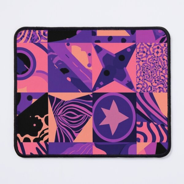 Item preview, Purple Star Pattern designed and sold by LoopyPop.