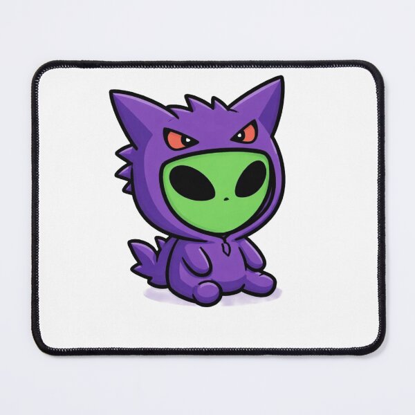 Item preview, Cute Dark Alien Character | Spooky Cartoon Aesthetic designed and sold by fedetrev.