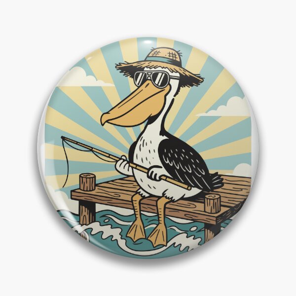 Item preview, Pelican Fisherman Pier Pressure Coastal designed and sold by PixelStudioBe.