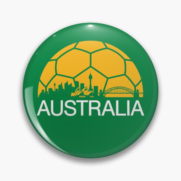 Item preview, Australia Soccer Fan 2026 Skyline Football Ball designed and sold by Imaginationbeyond.