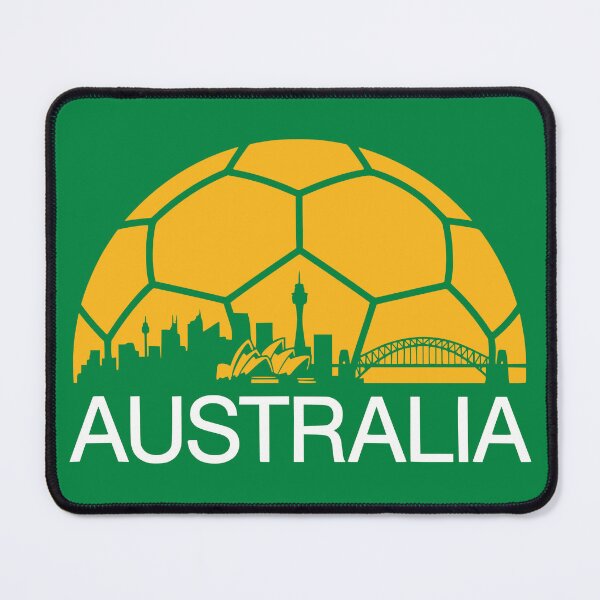 Item preview, Australia Soccer Fan 2026 Skyline Football Ball designed and sold by Imaginationbeyond.
