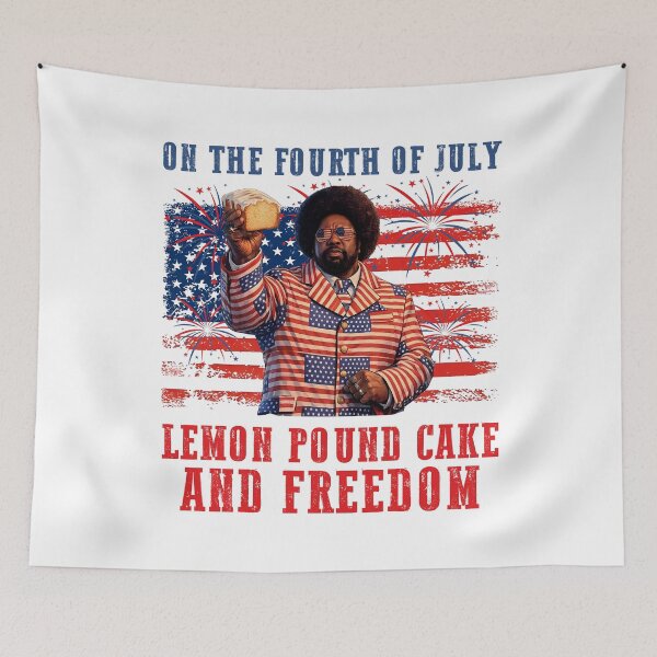 Item preview, On The Fourth Of July Lemon Pound Cake And Freedom  designed and sold by ViVarRi.