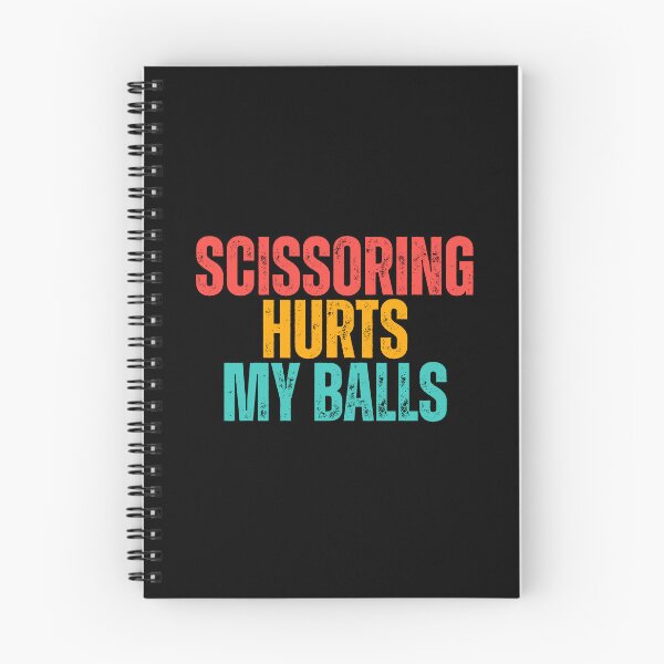 Item preview, Scissoring Hurts My Balls designed and sold by Dondonmart.