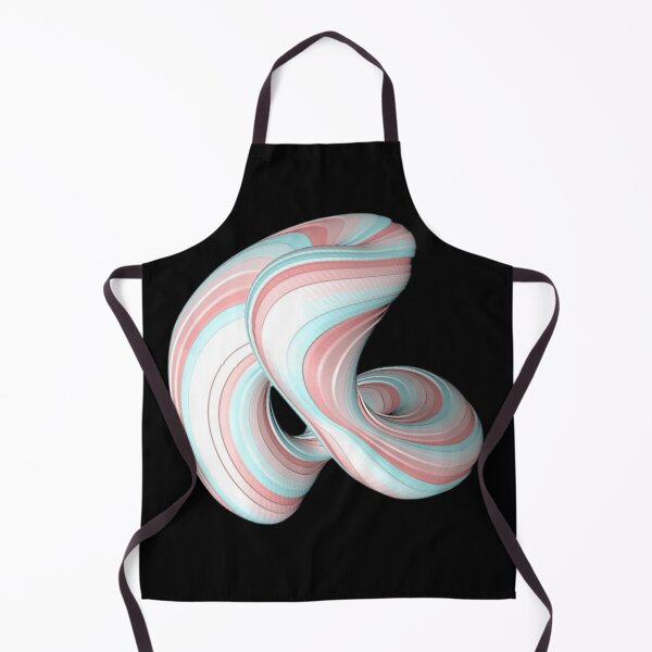 Item preview, Fluid Pastel Candy Twist 3D Abstract designed and sold by LekkieStudioArt.