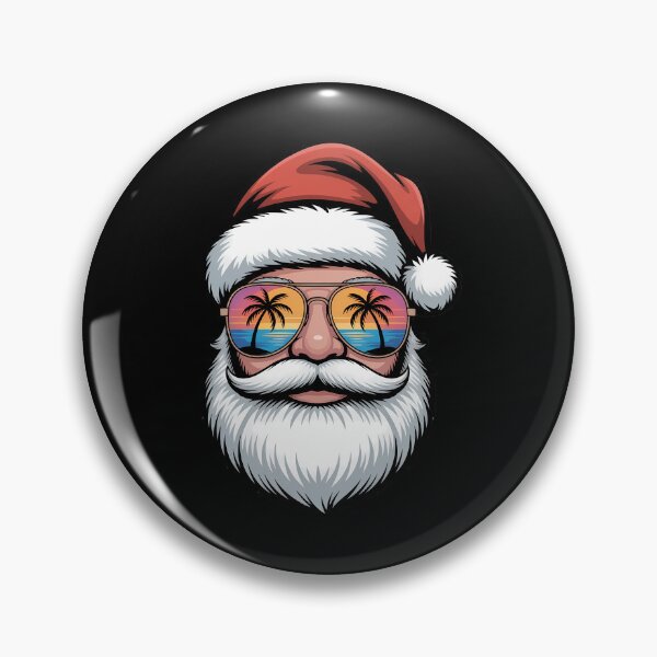 Item preview, Tropical Christmas Hawaiian Santa Sunglasses Summer Xmas designed and sold by Moon-Ape.