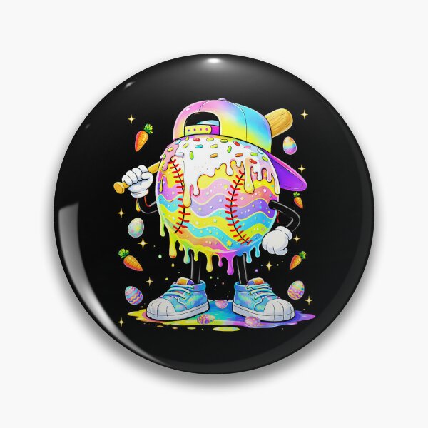 Item preview, Dripping Tie Dye Baseball Colorful Drip Street Style  designed and sold by miaa-artistshop.