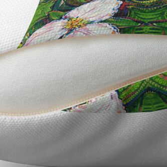 Alternate view of Trillium Painting - 2018 Floor Pillow