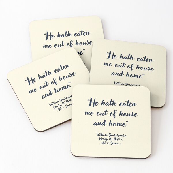 Item preview, Killer Shakespeare Quote from Henry the Fourth designed and sold by CharlottePlaceArt.