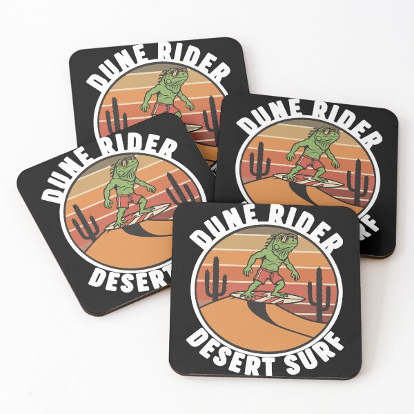 Artikelvorschau, Iguana Desert Surf Dune Rider Retro entworfen und verkauft von PixelStudioBe.