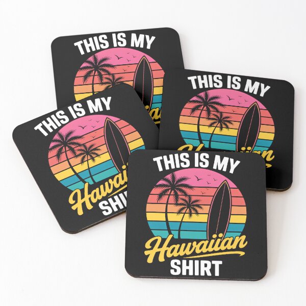 Item preview, This Is My Hawaiian Aloha Beaches Hawaiian designed and sold by Moon-Ape.