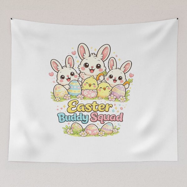 Item preview, Easter Buddy Squad Cute Friends and Family Design designed and sold by StyleLap.