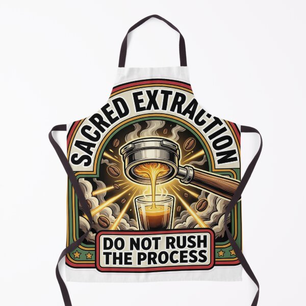 Item preview, Sacred Extraction Espresso Portafilter Magic Coffee Barista Comic Art designed and sold by Mythic Ink Studio.