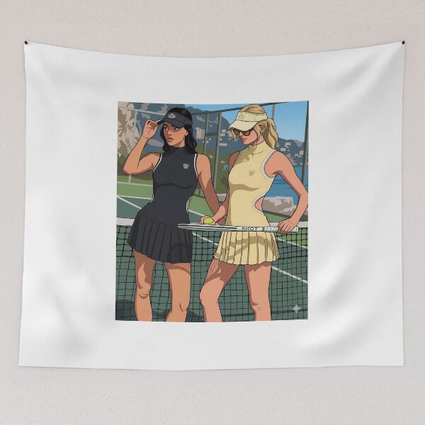 Item preview, chicas de tenis designed and sold by KhdeejhArt.
