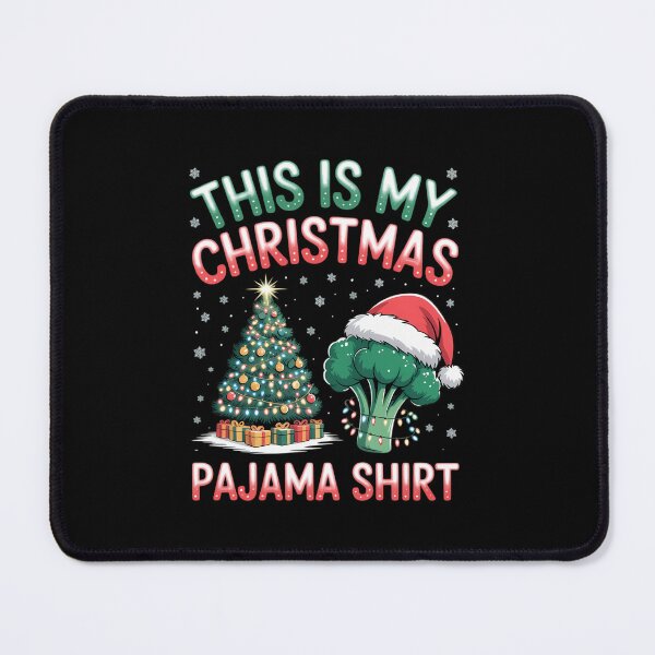 Item preview, This Is My Christmas Pajama Broccoli Christmas designed and sold by Moon-Ape.
