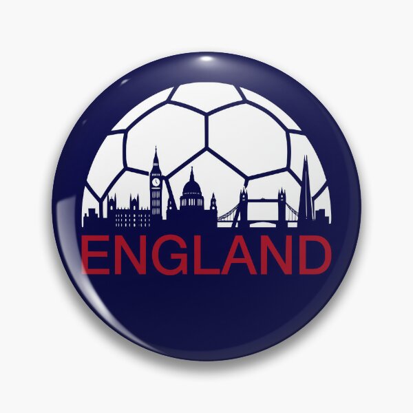 Item preview, England Football Fan London Skyline Soccer Ball designed and sold by Imaginationbeyond.