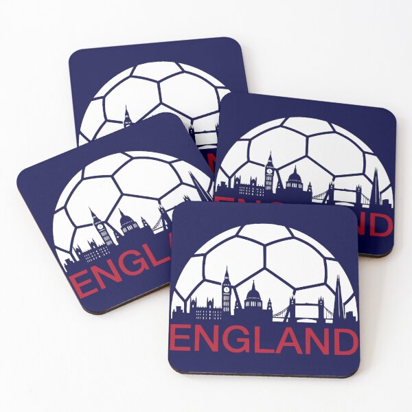 Item preview, England Football Fan London Skyline Soccer Ball designed and sold by Imaginationbeyond.