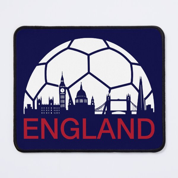 Item preview, England Football Fan London Skyline Soccer Ball designed and sold by Imaginationbeyond.