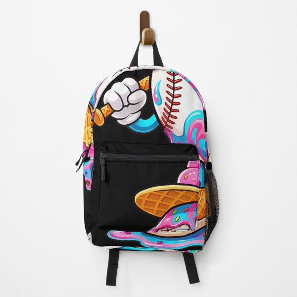 Item preview, Funny Baseball Ice Cream Character Cute Sport Dessert Mashup Design designed and sold by HarinDonreka.