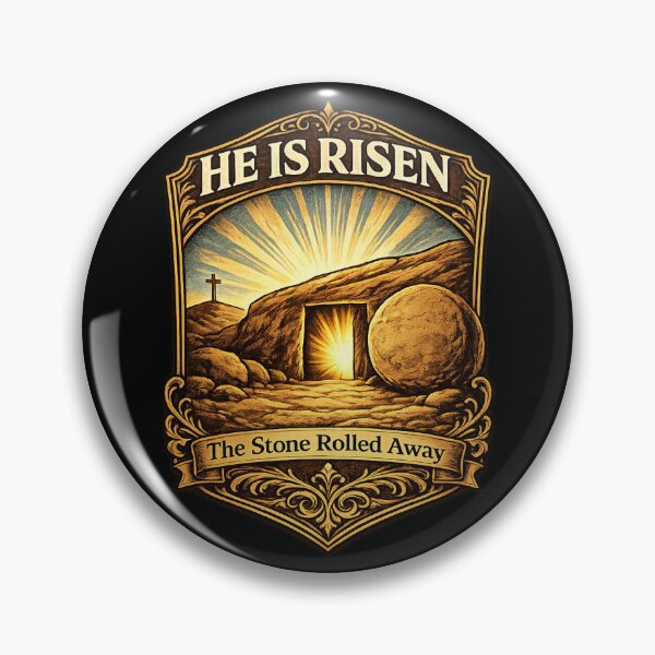 Item preview, He is Risen Easter Design for Christians designed and sold by LanternForge.