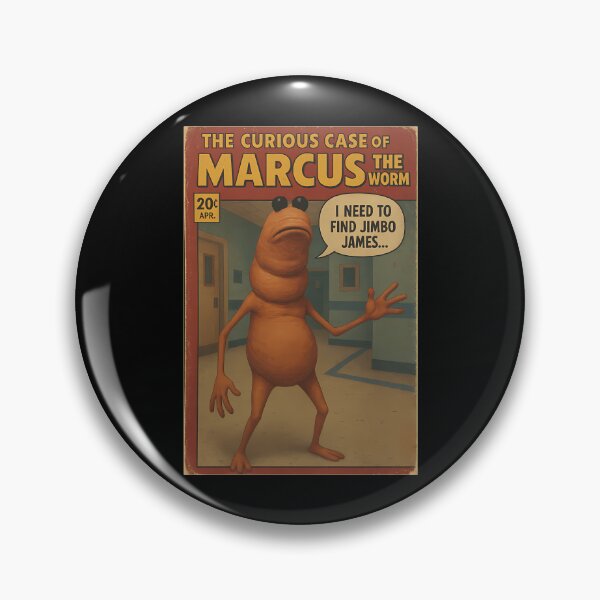 Item preview, Marcus The Worm Comic Funny Retro Parody designed and sold by madebysana.