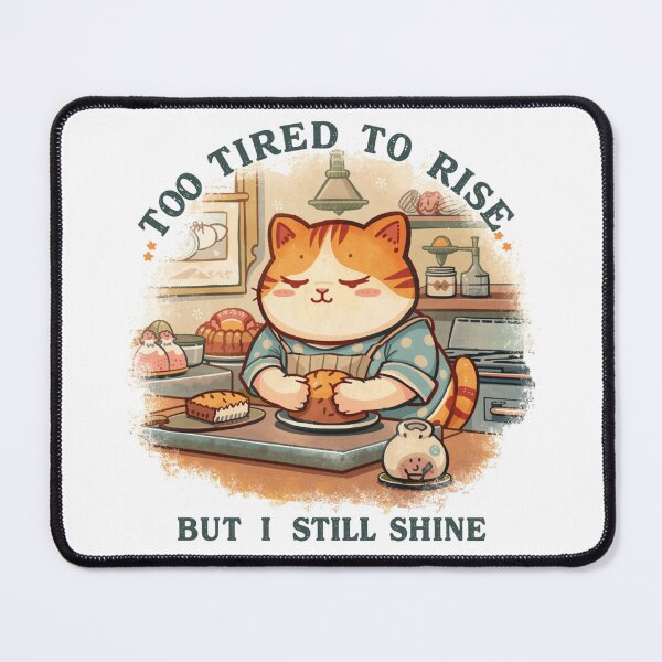 Item preview, Sleepy Cat Bakery Vintage Cartoon designed and sold by Nathaphat514.