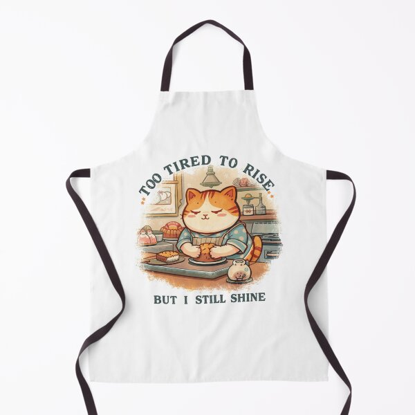 Item preview, Sleepy Cat Bakery Vintage Cartoon designed and sold by Nathaphat514.