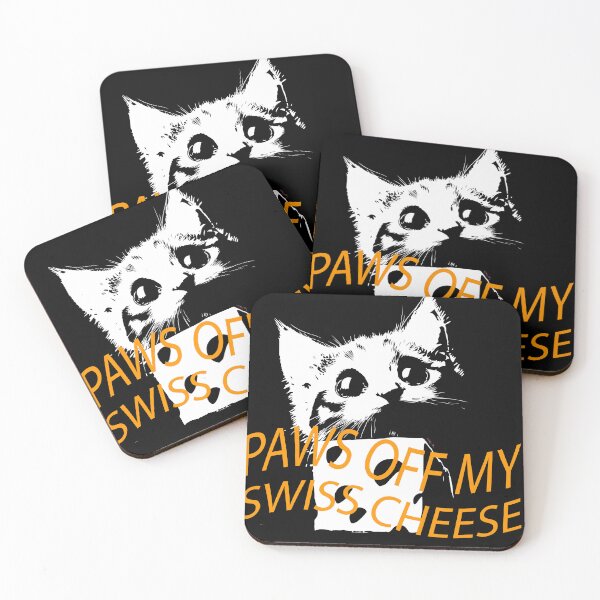 Item preview, PAWS OFF MY CHEESE designed and sold by CemDigitalArt.
