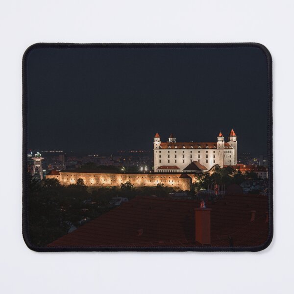 Item preview, Bratislava Castle at night, Slovakia designed and sold by Ludophoto.