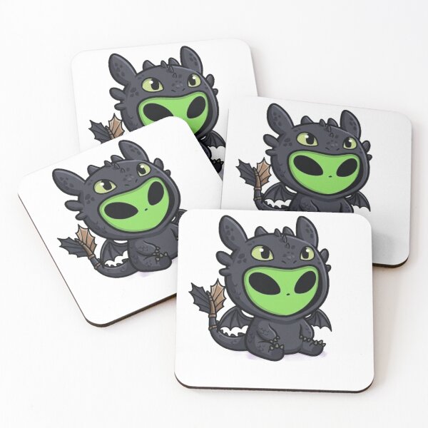 Item preview, Cute Alien in Black Dragon | Kawaii Night Dragon Cosplay designed and sold by fedetrev.