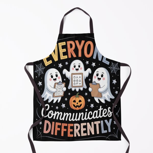 Item preview, Everyone Communicates Differently Halloween designed and sold by CottonCandyPrin.