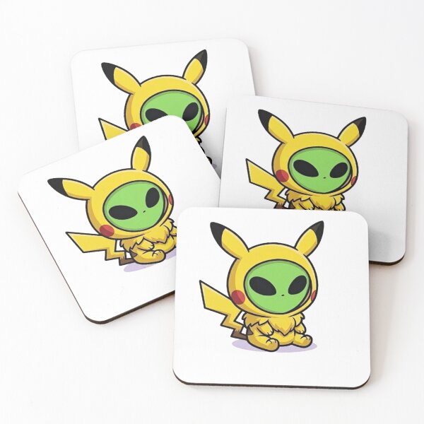 Item preview, Cute Alien in Yellow Electric Mouse | Kawaii Creature Cosplay designed and sold by fedetrev.
