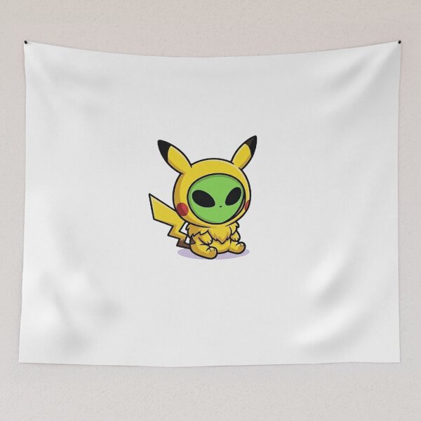 Item preview, Cute Alien in Yellow Electric Mouse | Kawaii Creature Cosplay designed and sold by fedetrev.