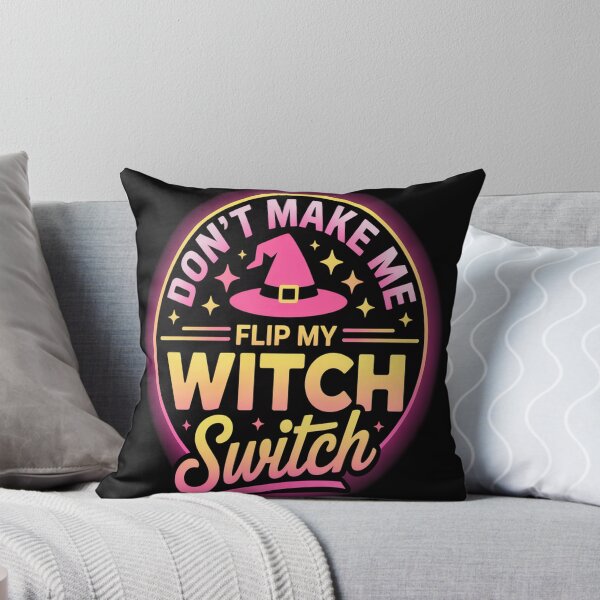 Item preview, Dont Make Me Flip My Unique Witch  designed and sold by mandiana.