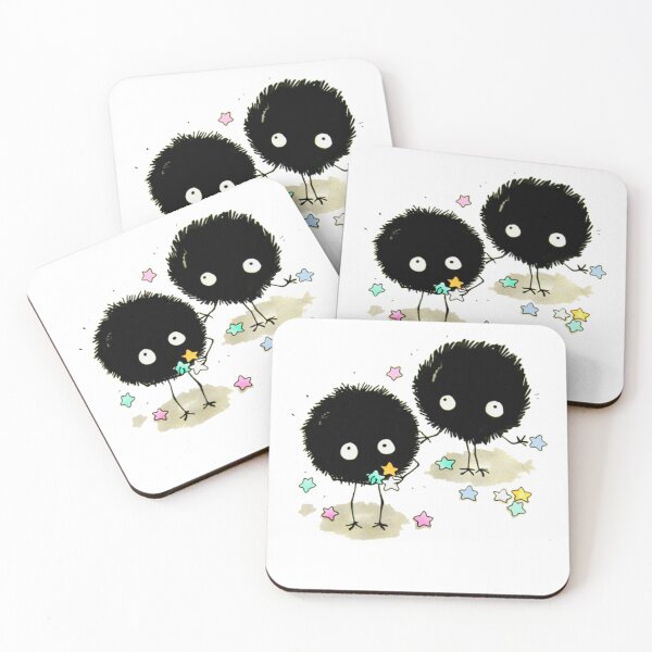 Item preview, Whimsical Fuzzy Creatures Anime Lovers Spring Summer Design designed and sold by Bloomie_Studio .