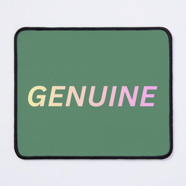 Item preview, Genuine Minimal Aesthetic Text Design designed and sold by PrataeAesthetics.